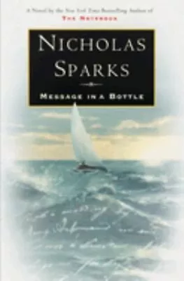 Message In A Bottle Hardcover Nicholas Sparks • $5.89