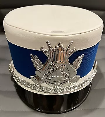 Vintage Band Hat Blue & White Starburst Ind. Used Good Condition • $19.95