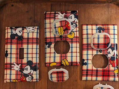 Minnie And Mickey Mouse Disney Single Toggle Light Switch Plate Cover And Outlet • $9