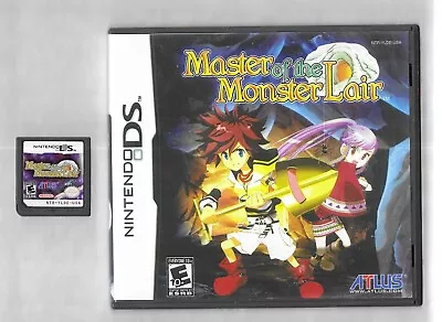 MASTER OF THE MONSTER LAIR Nintendo DS Cart And Case Only Atlus • $25.30