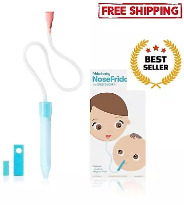 Nosefrida Nasal Aspirator Baby Nasal Congestion Baby Nose Cleaner Vacuum Sucker • £9.09