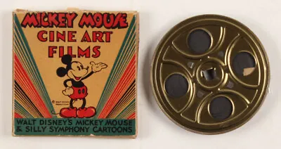 Vintage 1940's  Walt Disney: Mickey Mouse  8mm Film Reel With Original Box • $199.95