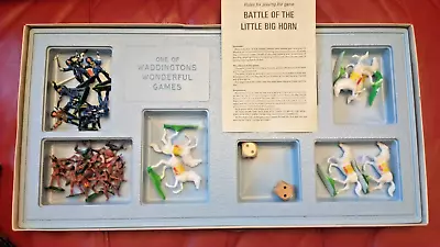 Waddingtons The Battle Of The Little Big Horn Game 1964 100 % Complete • £30