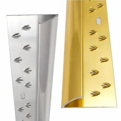 £25 • Buy Single Metal Carpet Threshold Door Strip Bar 2.7m Aluminium & Brass