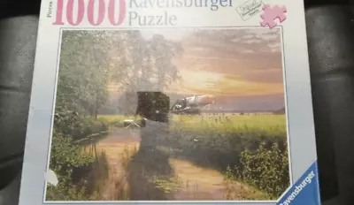 Ravensburger 1000 Piece Jigsaw Puzzle 2006 Peaceful Evening • $14.99