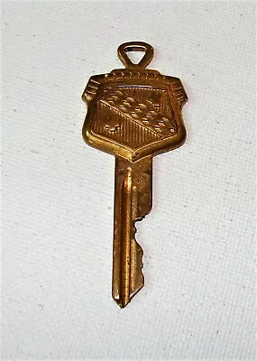 Original Vintage Buick Single Badge - B-10 - Gold Car / Auto Key - Cut • $10.49