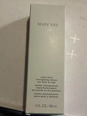 Mary Kay Mint Bliss Energizing Lotion For Feet And Legs - 3fl. Oz • $9.99