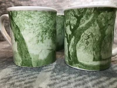 Villeroy & Boch  PARKLAND TOILE” Set Of 4  Coffee Mugs EXCELLENT! • $89