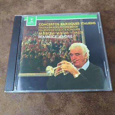 CONCERTOS BAROQUES ITALIENS Maurice Andre (CD 1993 Erato) • $8.75