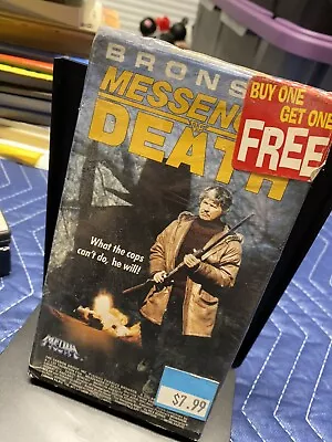 Messenger Of Death VHS 1990 Charles Bronson Action Cannon Films Release • $2.50