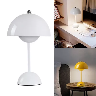 Nordic Danish Flower Bud Table Lamp Mushroom LED Night Light Decor Touch Control • £39.61