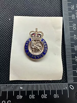 Genuine Unissued British Civil Defence Corps Enamel Lapel Badge - J.R Gaunt • $2.45