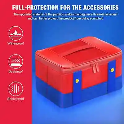 Nintendo Switch / OLED Mario Red & Blue Protective Carry Case  - SUPERKOOL!3 • $54.95