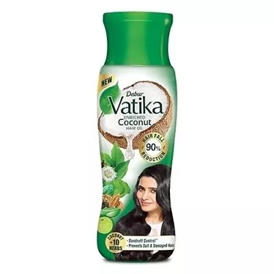 Vatika Enriched Coconut Hair Oil 450ml For Strong Thick & Shiny Hair Clinical • $80.23