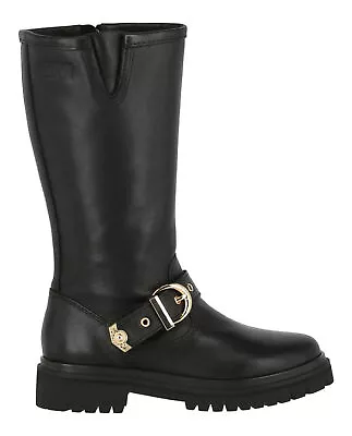 Versace Jeans Womens Leather Rodeo Tall Boots • $299.99