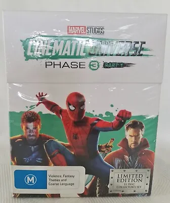 Marvel Studios: CINEMATIC UNIVERSE - Phase 3 Part 1 : NEW Blu-Ray/DVD Limited Ed • £149.55