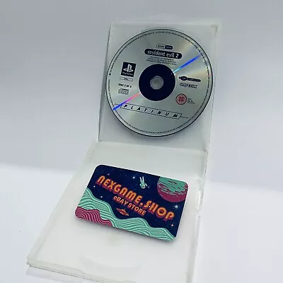 Resident Evil 2 Platinum - DISC 2 ONLY- PlayStation 1 PS1 | Tested & Working • $30