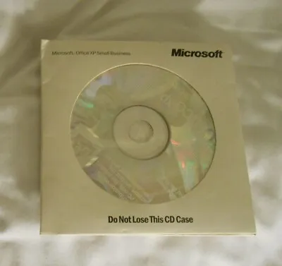 Microsoft Office XP Small Business Windows PC W/ Product Key (2 CD Set) • $4.99