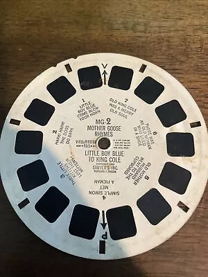 Sawyers View Master Reel Mother Goose Rhymes MG-2 1950 Vintage • $3.50