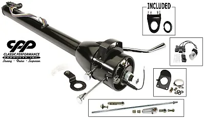 1947-54 Chevy GMC Truck CPP Deluxe Black Tilt Steering Column Shift Kit Complete • $599