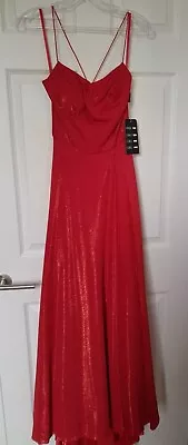 New/Tagged Stunning Prom / Bridesmaid Dress Red Size 4 By Simply Design • $233.65