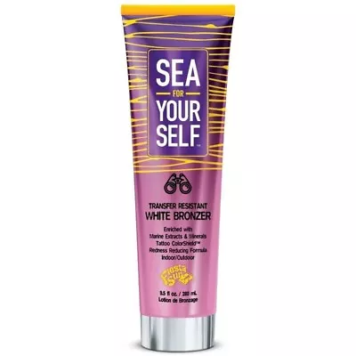 Fiesta Sun Sea For Yourself White Bronzer Sunbed Tanning Lotion Cream 280ml • £12.95