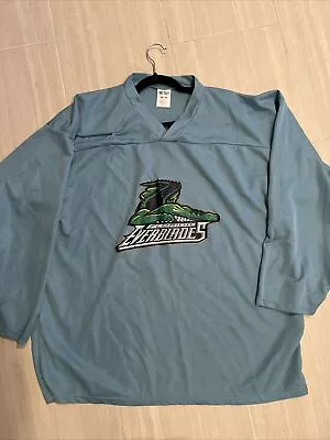 Florida Everblades Jersey XL Adult Blue ECHL Minor League Practice Hockey • $20.99