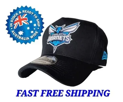 Charlotte Hornets Nba New Era 9forty Black Snapback Cap Hat La Ny Nfl Mbl • $35