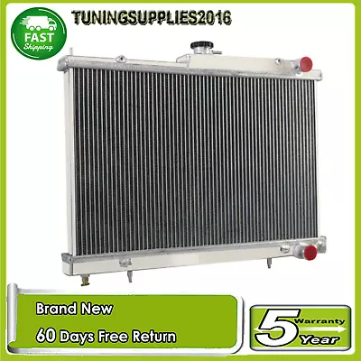 3ROW Aluminum Radiator For NISSAN SKYLINE R33/R34 GTS-T RB25DET 1993-1998 Manual • $209