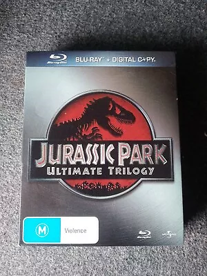 Jurassic Park - Ultimate Trilogy (Box Set Blu-ray 2015) ALL Regions  • $32.95