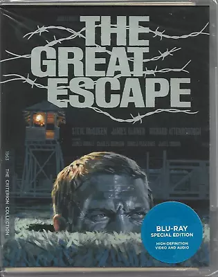 The Great Escape (1963) (Blu-ray Disc 2020 Criterion Collection) NEW! • $19.99