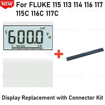 For FLUKE 115 113 114 116 117 115C 116C 117C Multimeters LCD Display Replacement • £23.15