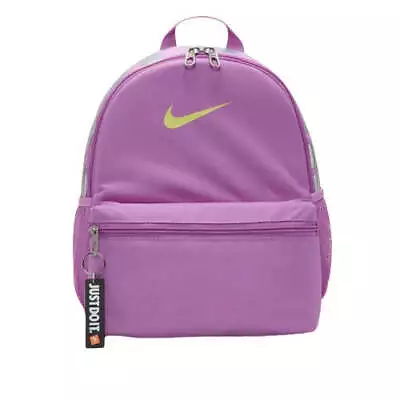 Nike Youth 11L Brasilia Just Do It Mini Backpack - Rush Fuchsia • $69.95