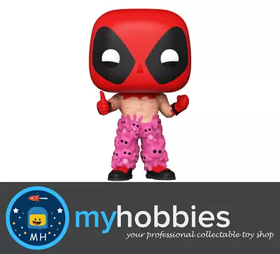 Marvel Deadpool With Teddy Belt ECCC 2021 US Exclusive Funko POP! Vinyl #754 • $31.44