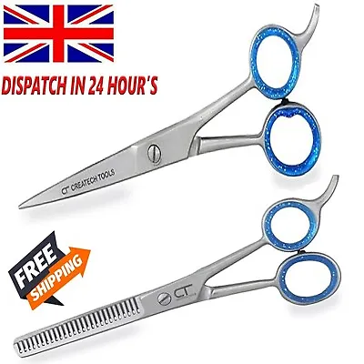 Professional Hair Cutting Hairdressing Barber Salon Scissor Hair Sissors Shears • £4.79