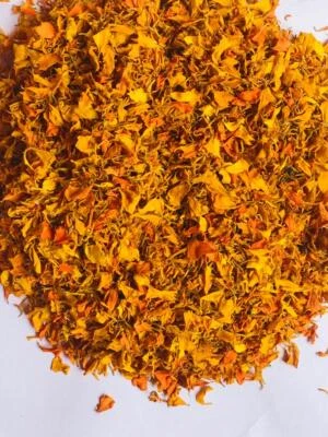 $179.99 • Buy Marigold Flower Organic Natural Dried Calendula Marigold Yellow Flower Petals ++