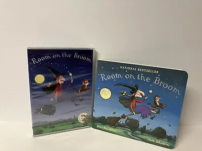 Room On The Broom (DVD 2013) + Book Rare OOP BRAND NEW FACTORY SEALED • $31.99