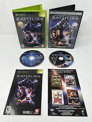 Zathura XBOX Game & Zathura 2005 DVD Movie Space Bundle Complete With Manual CIB • $15