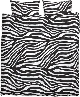 Duvet Cover Wild Nature Exotic Animal Print Bedding Jungle Safari Zebra • $49.80