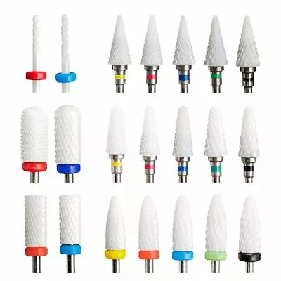 Nail Art Electric Ceramic Drill Bits File Head Carbide Manicure Pedicure Tool • $7.29