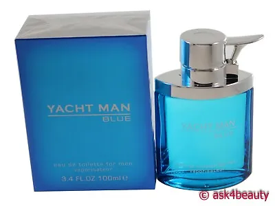 Yacht Man Blue By Myrurgia 3.4oz/100ml Edt Spray For Men  New In Box • $10.99