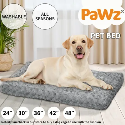 Pawz Pet Bed Dog Calming Washable Soft Warm Plush Mattress Cushion Extra Large • $32.99