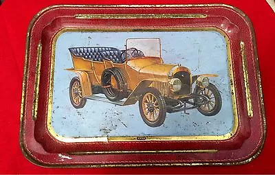 $55.45 • Buy Vintage Expo Metal Tray Of Sports Jeep By Metal Printers Company