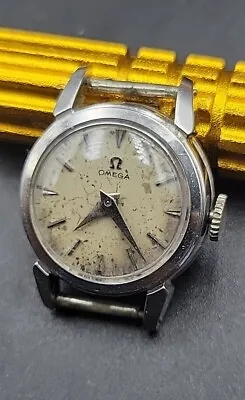 Vintage Ladies Omega Stainless Watch Running Cal 244 Model 2796 13 • $130