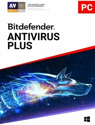 £8.50 • Buy Bitdefender Antivirus Plus 2023 - 1 Pc 1 Year - Includes 200 Mb Vpn - Download