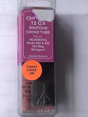 Carlson's Choke Tubes Mossberg 835 935 12ga Black Extended Turkey 19871 • $28.95