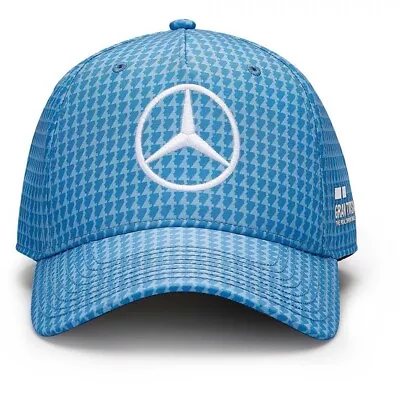 Mercedes AMG Petronas F1 Lewis Hamilton Blue Hat 2023 • $52