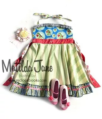 Matilda Jane Limeade Ellie Roundabout Strawberry Twirl Dress Size 18 Months  • $18.99