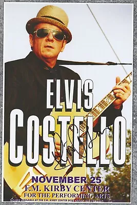 Elvis Costello Autographed Concert Poster • $22