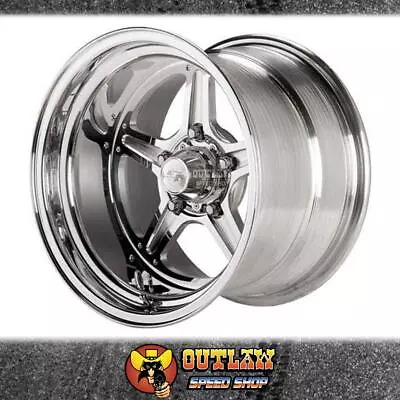 BILLET SPECIALTIES STREET LITE 15x10  5.5 BS POLISHED FITS CHEV - BSRS035106155N • $1216.70